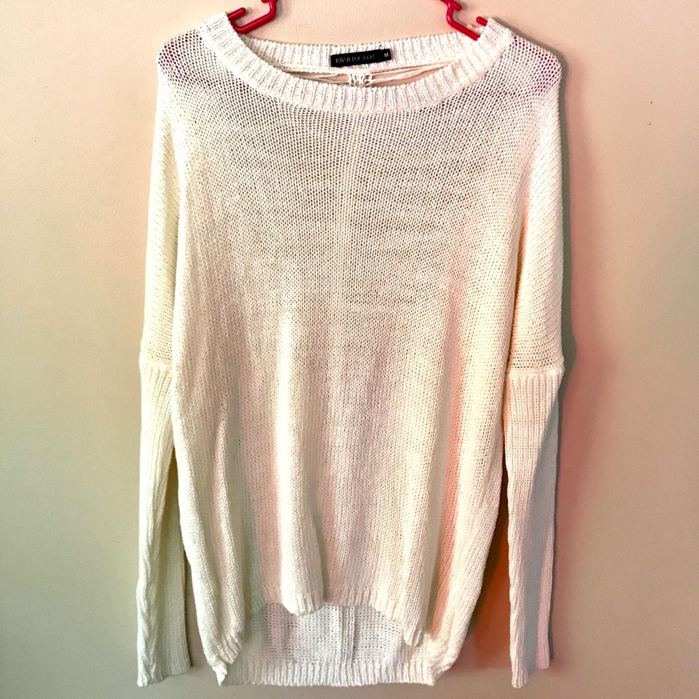 **SOLD**Beautiful white sweater